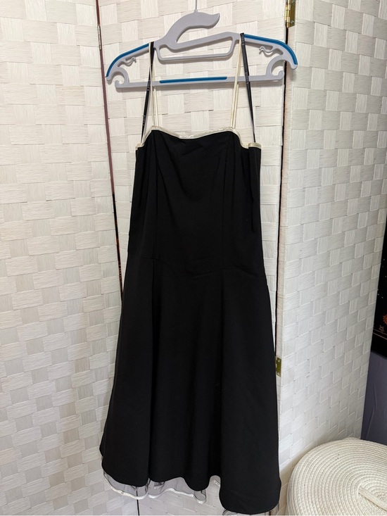 B Darlin Dresses & Skirts - Halloween Black Dress with Contrast Trim